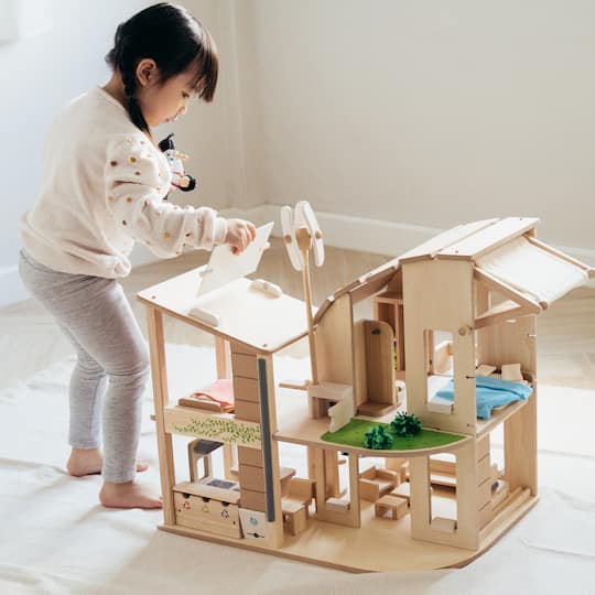 PlanToys Wooden Dollhouse Furniture Set